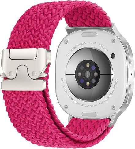 Braided Bands Compatible with Samsung Galaxy Watch 8 Band 40mm 44mm/Galaxy Watch 8 Classic 46mm Bands, Elastic Nylon Sport Strap for Samsung Watch 8/8 Classic Band for Men Women in Saudi Arabia