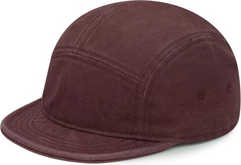 Clakllie Cotton 5 Panel Hats Hip Hop Short Brim Hats for Women Men Soft Golf Dad Hats Low Profile Trucker Cap with Adjustable in Saudi Arabia