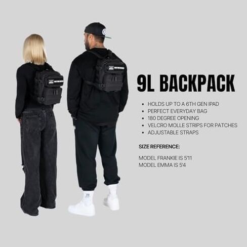 WOLFpak 9L Backpack Mini Black Phantom-FBA in Kuwait