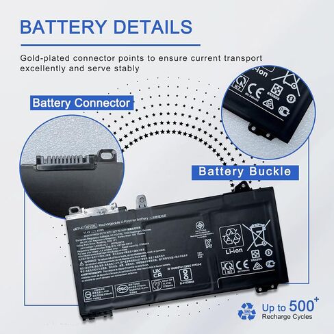 jotact bn06xl استبدال البطارية لـ HP Specter X360 15T-EB000 15-EB000 15t-EB100 15-EB0XXX L68299-005 72.9WH in Saudi Arabia