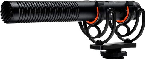 ميكروفون رقمي Nc متقدم فائق القلب متوافق مع باناسونيك HC-VX1 A (ستيريو/بندقية) مع واقي رياح القط الميت in Saudi Arabia