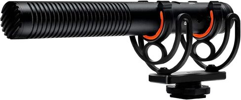 Digital Nc Advanced Super Cardioid Microphone for Canon DSLR & Video (Stereo/Shotgun) with Dead Cat Wind Muff (Alternative to Canon DM-E1) in Saudi Arabia