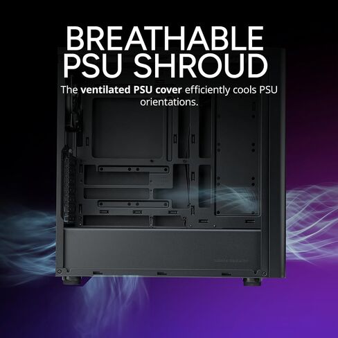 Cooler Master Elite 502 White ATX High Airflow Casealist PC Case ، 410mm GPU MAX ، RTX 5090 | RX 7090 XT ، 360 مم AIO MAX ، النوع C ، الزجاج المقسى ، مروحة ARGB PWM TRIPLE 120 مم ، مسيارات GRILL in Kuwait
