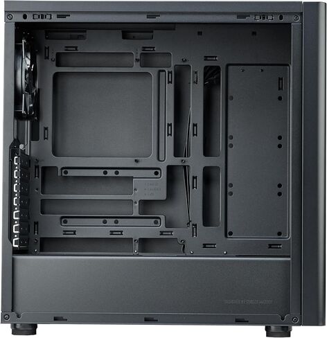 Cooler Master Elite 502 White ATX High Airflow Casealist PC Case ، 410mm GPU MAX ، RTX 5090 | RX 7090 XT ، 360 مم AIO MAX ، النوع C ، الزجاج المقسى ، مروحة ARGB PWM TRIPLE 120 مم ، مسيارات GRILL in Kuwait