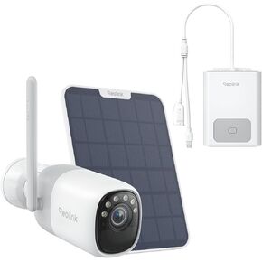 REOLINK Altas Bundle with Battery Pack-2K Solar Camera Outdoor Wireless, Pre-Record Cameras for Home Security, 540 Days Battery Life, F1.0 ColorX Night Vision, Wi-Fi 6, AI Detection, Home Hub Compatib in Saudi Arabia
