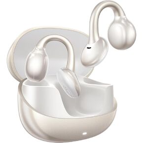 Joyroom OE3 Clip-on Open Open Open Earbuds ، Light Light 4.9g Headphones with Omnitap Control ، التعرف التلقائي L-R ، صوت غامرة ، ملاءمة مريحة للاستخدام اليومي والتدريبات in Kuwait