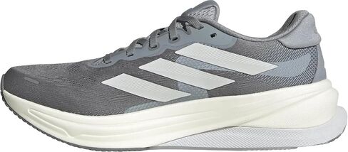 adidas Mens Supernova Solution 2 Running Sneakers Shoes - Black, White in Saudi Arabia