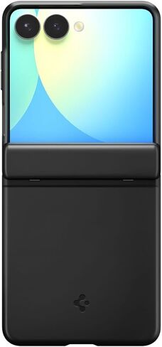 Spigen for Galaxy Z Flip 7 Case ، Airfit pro Magfit [حماية المفصلات] [qi2.1 معتمدة/مغنطيس للمجرة] - أسود in Kuwait