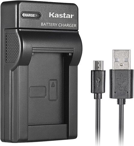 Kastar شاحن USB نحيف بديل لسوني NP-FT1 DSC-L1 DSC-M1 DSC-M2 DSC-T1DSC-T3 DSC-T3/B DSC-T3S DSC-T5 DSC-T5/B DSC-T5/NDSC-T5/R DSC-T9 DSC-T10 DSC-T10/B DSC-T10/P DSC-T10/W DSC-T11 دسك-T33 in Saudi Arabia