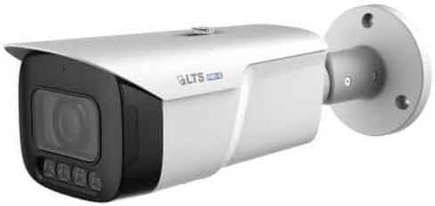 LTS LXIP9C122WI-28MDA كاميرا IP AI بدقة 12 ميجابكسل - الأشعة تحت الحمراء والضوء الدافئ، 0.0005 لوكس، اكتشاف الإنسان/المركبة، H.265، ميكروفون مدمج، فتحة SD، IP67، PoE، التحليلات الذكية in Kuwait