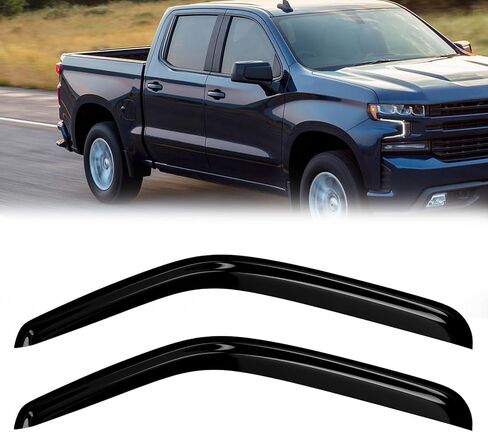 Auto Window Deflectors Compatible with 2000-2006 Tahoe/Yukon/Cadillac Escalade Rain Guard in Kuwait