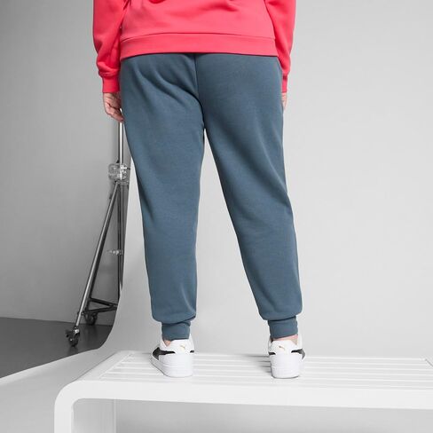 بنطال رياضي نسائي من الصوف من PUMA (متوفر بمقاسات كبيرة)، رمادي سماء AW24، 1X in Saudi Arabia