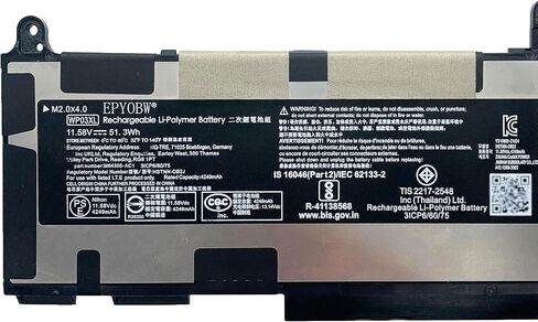 WK06XL Battery 83Wh Compatible with HP Omen 16-WD 16-XF 16-XD 16-B 16-WF 16-C 16T-C 17-CP 17-CK 17T-CK 16-K 16-N/Omen 8 Plus 17-CK/Victus 16-R Series HSTNN-WB0C HSTNN-OB2I M41640-CD1 in Saudi Arabia