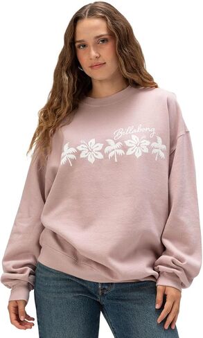 Billabong Ride In Womens Oversized Crewneck Sweatshirt in Saudi Arabia