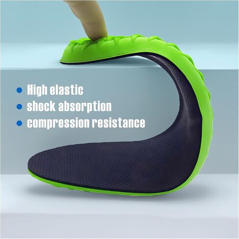 Sneaker Insoles Replacement,Comfortable Sports Shoe Inserts for Men Women Kids,for Shock Absorption and Relieve Foot Pain, Plantar Fasciitis (Beige, Men 10.5-13) in Kuwait