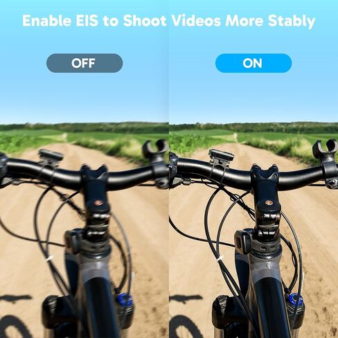 AKASO Brave 4 Action Camera 4K 30fps with 64GB MicroSD Card Bundle 20MP Ultra HD 131FT Waterproof Underwater Camera EIS WiFi Remote Control 5X Zoom Sport Cameras with Bicycle Accessories Kit in Saudi Arabia