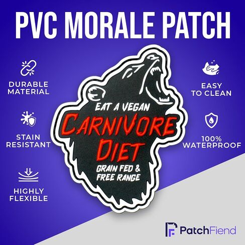 رقعة فيلكرو من بلاستيك PVC بتصميم سوشي مضحك بعبارة "I Like It Raw": رقع مخصصة - رقعة فيلكرو تكتيكية لهواة جمع الرقعات المعنوية والعسكريين ومحبي السوشي انيمي ثلاثية الابعاد من بلاستيك PVC in Kuwait
