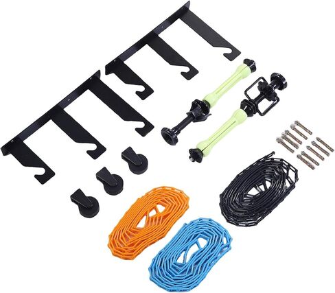 Zerodis 3 Roller Wall Mounting دليل نظام دعم الخلفية الخلفيات دعم نظام التصوير الفوتوغرافي خلفية الصورة حامل السقف لاستوديو المنزل لعبة البث المباشر أو الفيديو in Kuwait