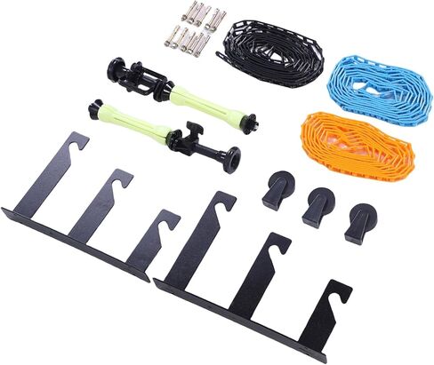 Zerodis 3 Roller Wall Mounting دليل نظام دعم الخلفية الخلفيات دعم نظام التصوير الفوتوغرافي خلفية الصورة حامل السقف لاستوديو المنزل لعبة البث المباشر أو الفيديو in Kuwait
