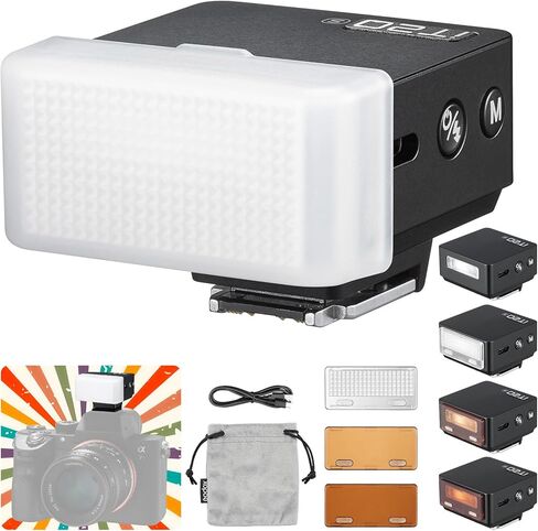 فلاش كاميرا Godox iT20-F فائق الصغر - تمت ترقيته من iM20 مع وظيفة TTL وملحقات مغناطيسية، خفيف الوزن 45 جرام، 700+ ومضة، إعادة التدوير 1.5 ثانية، شحن USB-C، متوافق مع كاميرات Fujifilm in Kuwait