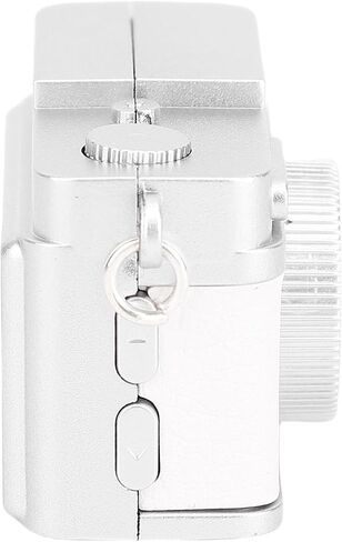 VBESTLIFE Keychain Digital Camera, 1080P HD Portable Small Compact Video Recorde with Flash Light and Chain Necklace, for Travel, Vlog (White) in Saudi Arabia