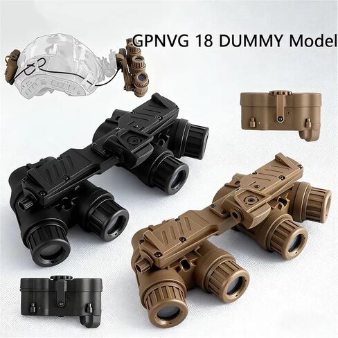 Airsoft Tactical GPNVG 18 Night Vision Dummy Binoculars No Function NVG Model for Decoration and Props in Kuwait