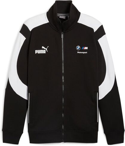PUMA Men's BMW M Motorsport MT7 Track Jacket, PUMA Black-SS24, Small in Saudi Arabia