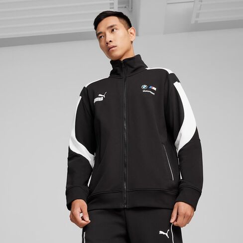 PUMA Men's BMW M Motorsport MT7 Track Jacket, PUMA Black-SS24, Small in Saudi Arabia