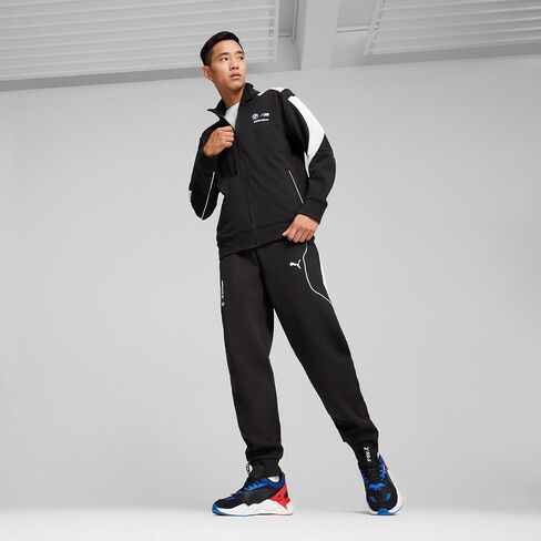 PUMA Men's BMW M Motorsport MT7 Track Jacket, PUMA Black-SS24, Small in Saudi Arabia