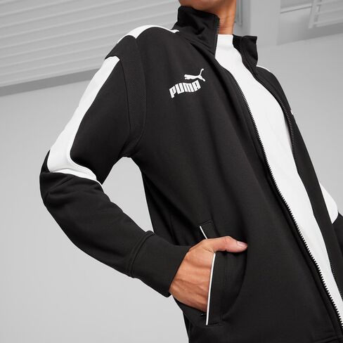 PUMA Men's BMW M Motorsport MT7 Track Jacket, PUMA Black-SS24, Small in Saudi Arabia