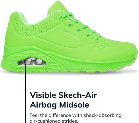 حذاء رياضي نسائي من Skechers Uno - Night Shades، كحلي، 6.5 W US in Saudi Arabia
