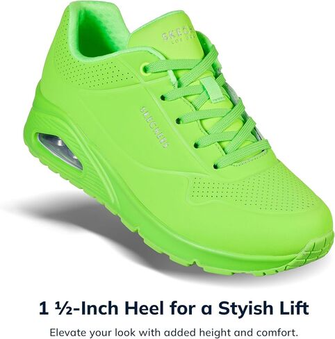 حذاء رياضي نسائي من Skechers Uno - Night Shades، كحلي، 6.5 W US in Saudi Arabia