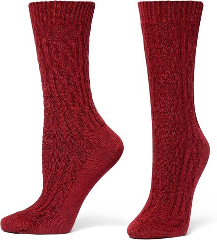 HUE Women's Crew Length Boot Socks, 2 Pair Pack in Kuwait