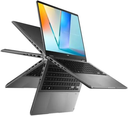 ASUS Vivobook S 14 Copilot+ PC Laptop 14" WUXGA OLED 60Hz Laptop Intel Core Ultra 7 258V 32GB RAM 1TB SSD, Black, Windows 11 Pro in Saudi Arabia