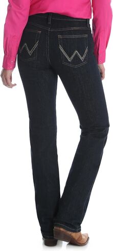 WranglerwomensCool Vantage Q-Baby Mid Rise Boot Cut Ultimate Riding Jean in Saudi Arabia