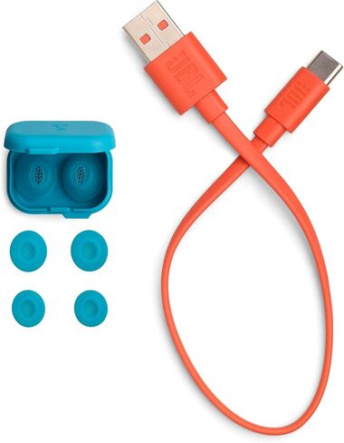JBL Tune Flex 2 - الضوضاء اللاسلكية الحقيقية لإلغاء سماعات الأذن الصوت المكاني والتكنولوجيا المحيطة الذكية ، 6 ميكروفونات للمكالمات المثالية ، حتى 48 ساعة من التشغيل ، IP54 Dust & Water Resistant (Black) (متجدد) in Kuwait