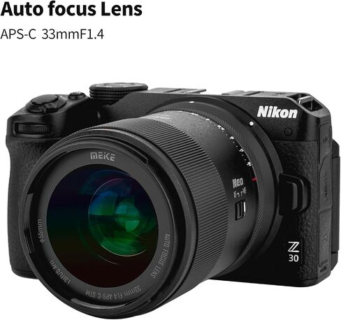 Meike 35mm F1.8 إطار كامل AF STM عدسة محرك متدرجة زاوية واسعة التركيز التلقائي عدسات صورة رئيسية ثابتة متوافقة مع كاميرات Nikon Z Mount Z5 Z6 Z7 Z6II Z6III Z7II Z8 Z9 Z30 Z50 Z50II Zfc in Saudi Arabia