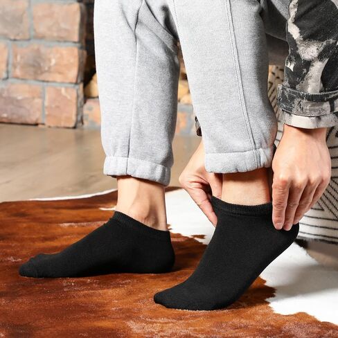 Geyoga 48 زوجًا من الجوارب الرجالية الرفيعة ذات القطع المنخفضة جوارب الكاحل للرجال جورب رياضي كاجوال مريح وخفيف الوزن in Kuwait