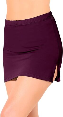Swimsuits For All Women's Side Slit Swim Skirt (Plus in Saudi Arabia