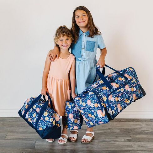 Wildkin Kids Overnighter Duffel Bags for Boys & Girls, Perfect for Early Elementary Sleepovers Duffel Bag for Kids, Carry-On Size & Ideal for School or Overnight Travel Bag (Monsters) in Saudi Arabia