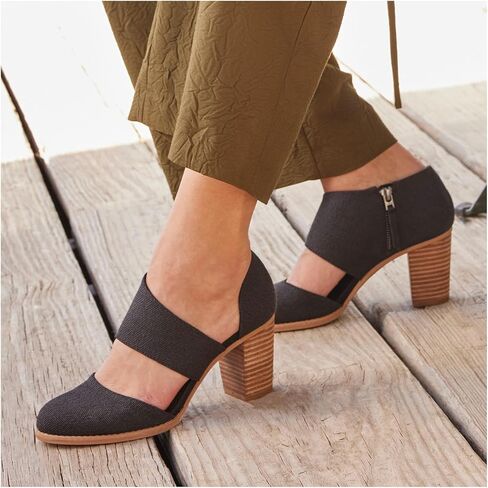 TOMS Womens Milan Closed Toe Heels Dress Casual Casual High Heel 3" & Up - Brown - Size 10 B in Saudi Arabia