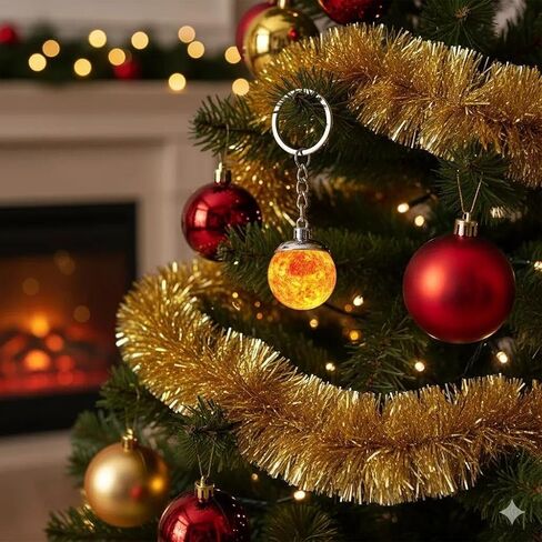 Portable Pendant Solar System Keychain - Real Planetary Pendants with Zodiac Signs Pendant Jewelry Glow in Dark（the Earth） in Saudi Arabia