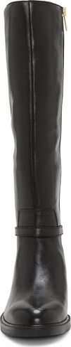 Vince Camuto Women's Adria Ankle Link Extra Wide Calf Knee High Riding Boot, Rich Mahogany, W 9.5 in Saudi Arabia