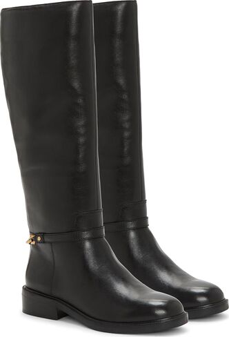 Vince Camuto Women's Adria Ankle Link Extra Wide Calf Knee High Riding Boot, Rich Mahogany, W 9.5 in Saudi Arabia