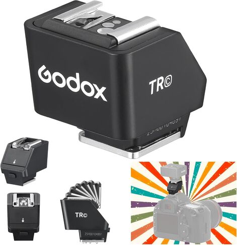 Godox TR-N TTL Flash Shoe Extension Bracket for Nikon, Universal Mount for Godox iT30Pro iT20 iT22 IM20 IM22 IM30 with 0-90° Tilt, Solve Harsh Light for Under 300g Mini Flash in Saudi Arabia