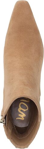Sam Edelman Women's Saige Ankle Boot, Black Leather, 6.5 in Saudi Arabia