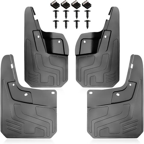 XUKEY 4PCS Mud Flaps Splash Guard for Chevrolet Chevy Trailblazer 2020 2021 2022 2023 2024 2025 Mudguards Mudflaps Fender Tire Protector Rear Front Car Accessories Replacement in Saudi Arabia