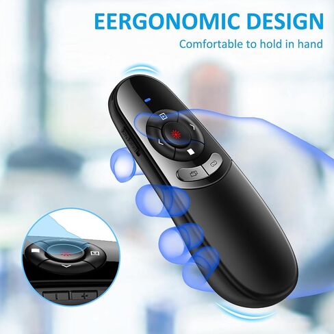 2 في 1 النوع C عرض USB الإضاءة الحمراء ، مقدم العرض اللاسلكي PPT PLACER لتقديم عروض الكمبيوتر ، SLIDE ADVANCER لجهاز الكمبيوتر المحمول MAC in Saudi Arabia