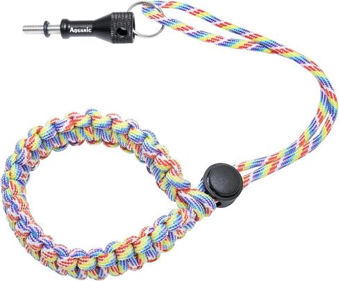 Camera Wrist Strap, Quick Release Adjustable Lanyard with holey Aluminum Alloy Thumbscrews Screw for GoPro Hero, Insta 360, Ace Pro, DJI osmo Cameras, Selfie Sticks（Black） in Saudi Arabia