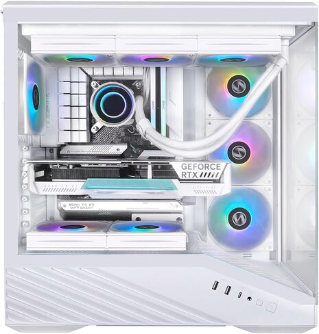 Twelf Pathfinder 77 Gaming PC - Ryzen 7 7700X ، RX 9070XT 16GB ، 32GB DDR5 ، 750W GOLD ، 1TB+256GB NVME ، WIFI 6 ، 360MM AIO ، Windows 11 PRO -RING NIGHTREIGN (رمز بخاري) مضمن in Kuwait